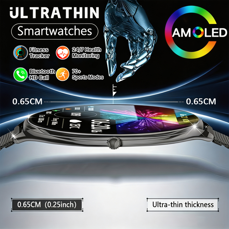 Aquatic Sports Performance - Nuovo Smartwatch Sportivo Ultra Sottile per