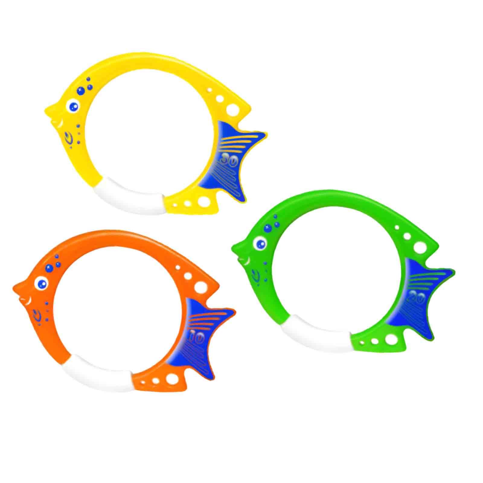 Aquatic Water Sports - 3 Anelli a Forma di Pesce