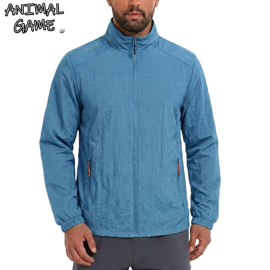 Aquatic Sports Performance - Giacca Protettiva UPF50+ per Uomo, Traspirante,
