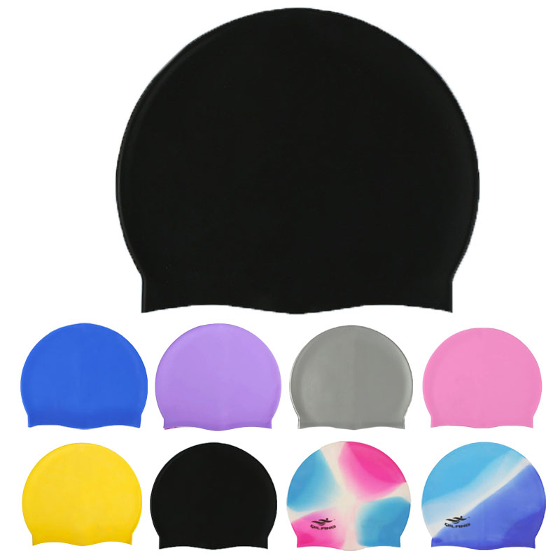 Aquatic Sports Cap - Cuffie da nuoto in silicone impermeabili