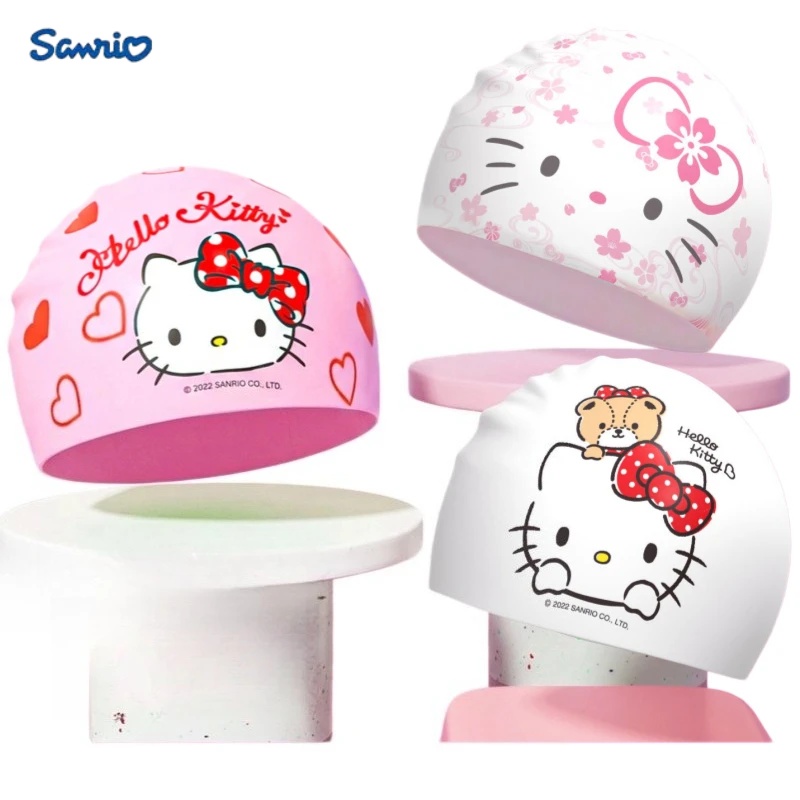 Aquatic Sports Cap - Cappello da nuoto Anime Hello Kitty