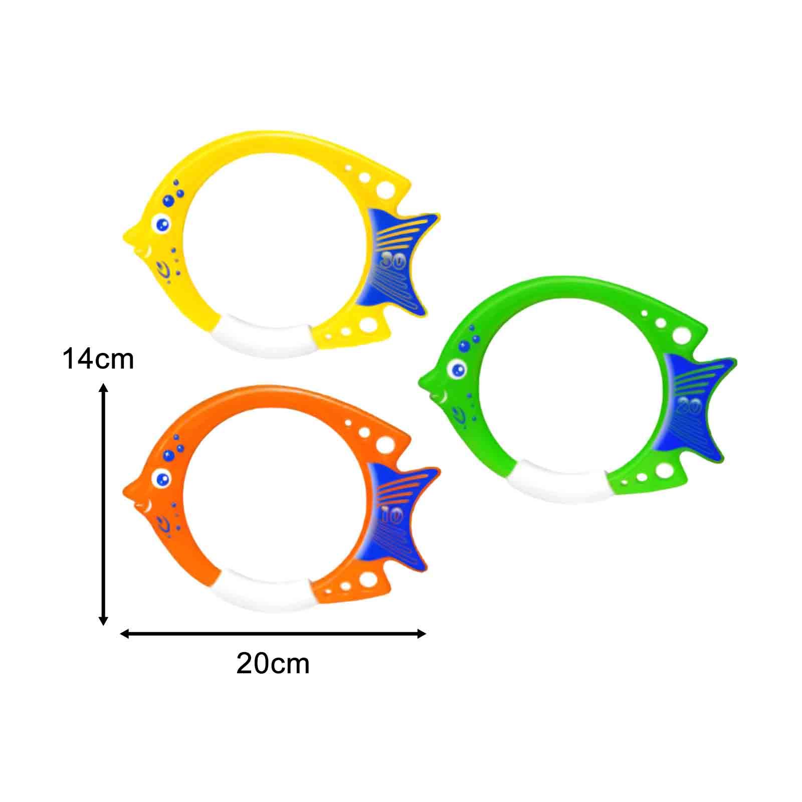 3 Anelli a Forma di Pesce per  - Aquatic Water Sports recensione e prezzo